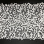 Geometric Stretch Nylon Lace Trim 17 cm — fabric photo 5