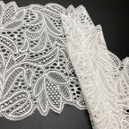 Leaf Stretch Nylon-Spandex Lace Trim - Style 61791 — fabric photo 2