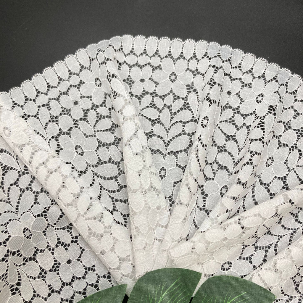 Picot-Edge Stretch Lace Trim 18 cm — fabric photo 5