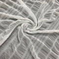 Double-Scallop Straight-Edge Stretch Lace Fabric 140 cm — fabric photo 5
