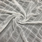 Double-Scallop Straight-Edge Stretch Lace Fabric 140 cm — fabric photo 5
