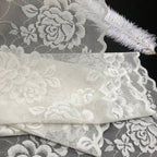 Double-Scallop Straight-Edge Stretch Nylon-Spandex Lace Trim 20.5 cm — fabric photo 4