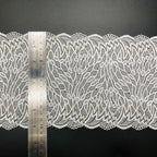 Leaf Two-Tone Stretch Lace Trim 15 cm