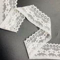 Single-Scallop Straight-Edge Stretch Lace Trim 3 cm — fabric photo 5