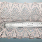 Leaf Picot-Edge Knitted Stretch Nylon-Spandex Lace Trim 21 cm — fabric photo 2