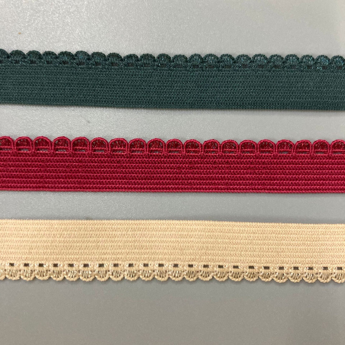 Knitted Stretch Nylon Lace Trim 1 cm