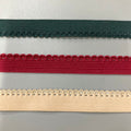 Knitted Stretch Nylon Lace Trim 1 cm — fabric photo 5