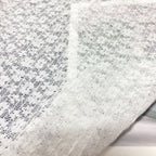 Ditsy Floral Ruffled Stretch Lace Fabric 150 cm