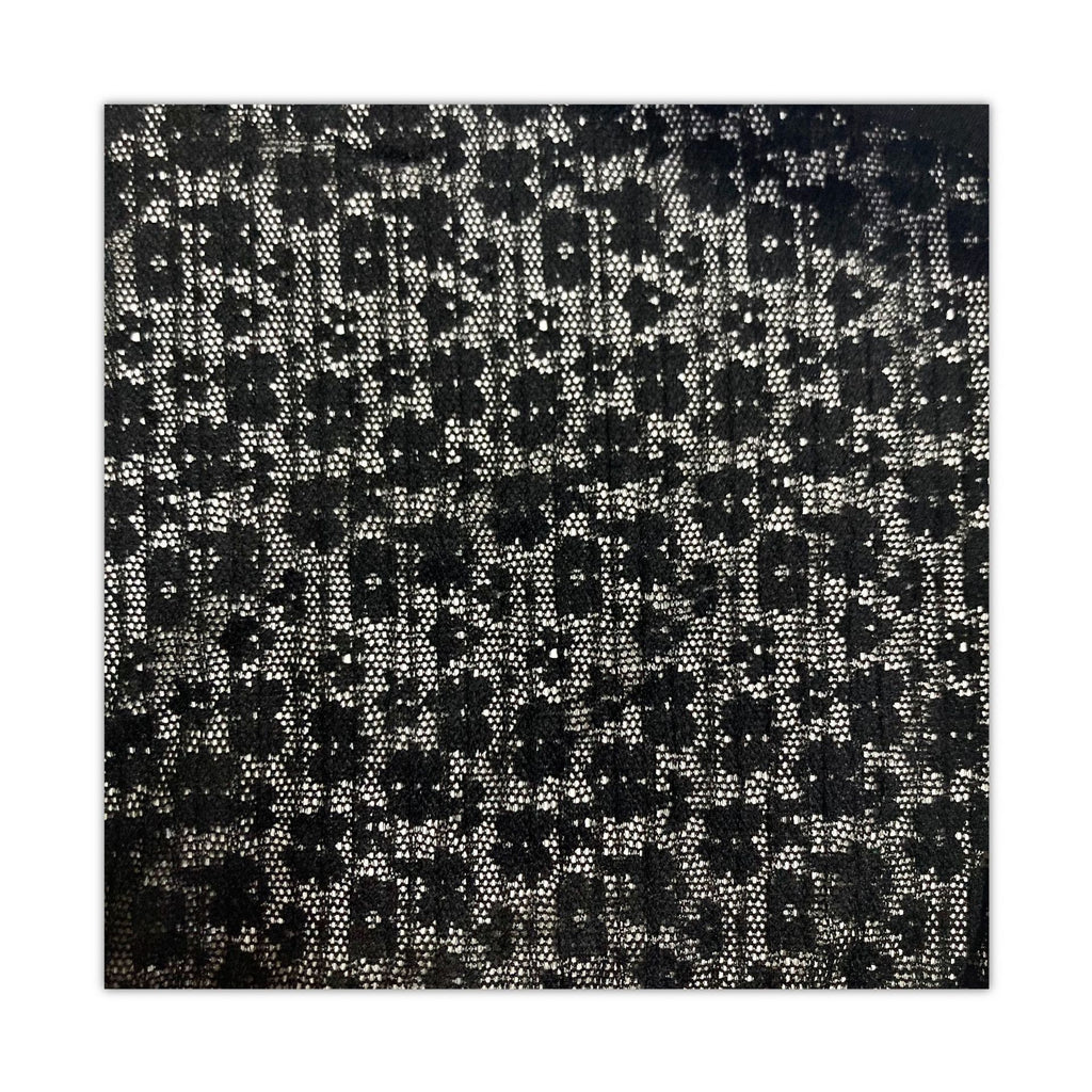 Ditsy Floral Ruffled Stretch Lace Fabric 150 cm — fabric photo 3
