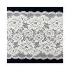 Leaf Stretch Nylon Lace Trim 23 cm — fabric photo 3