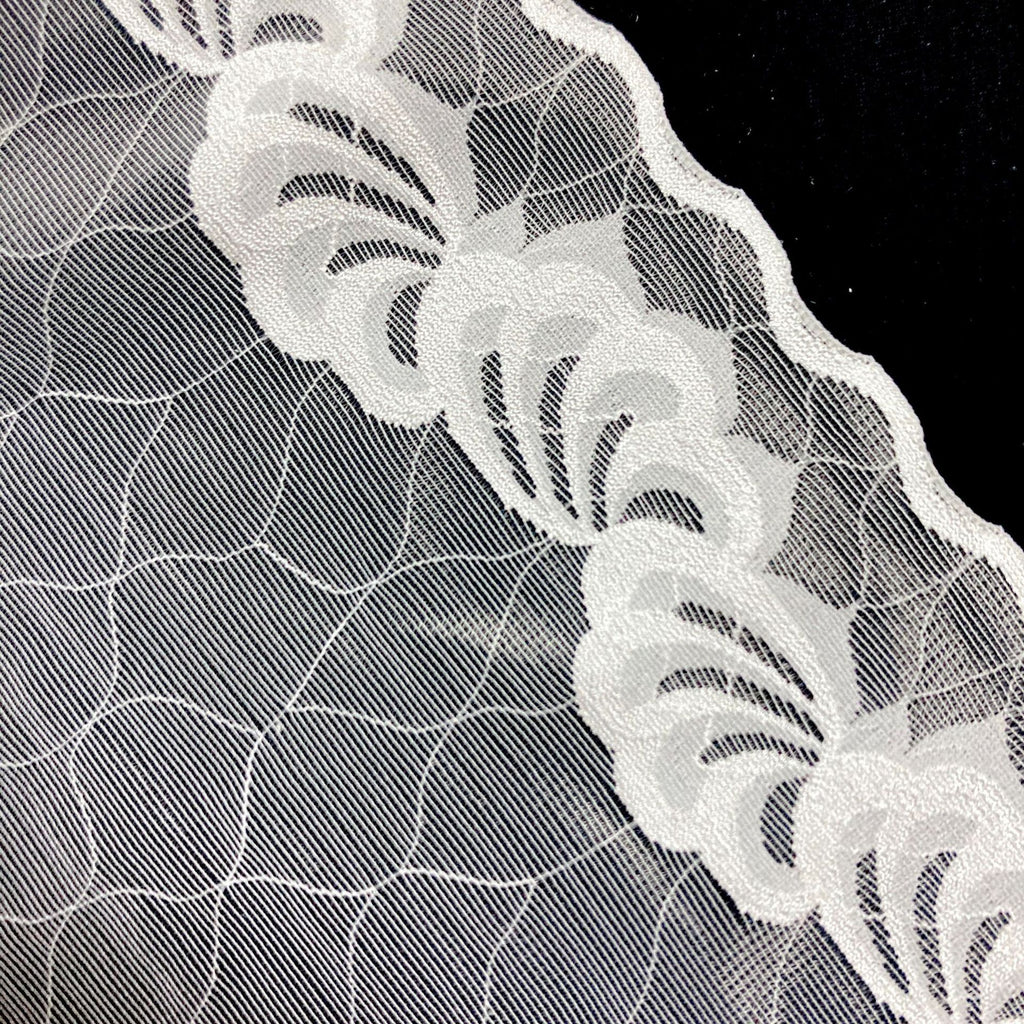 Wide Stretch Lace Trim 22 cm — fabric photo 2