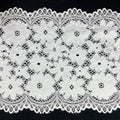 Large Floral Wide Stretch Nylon-Spandex Lace Trim 21 cm — fabric photo 5
