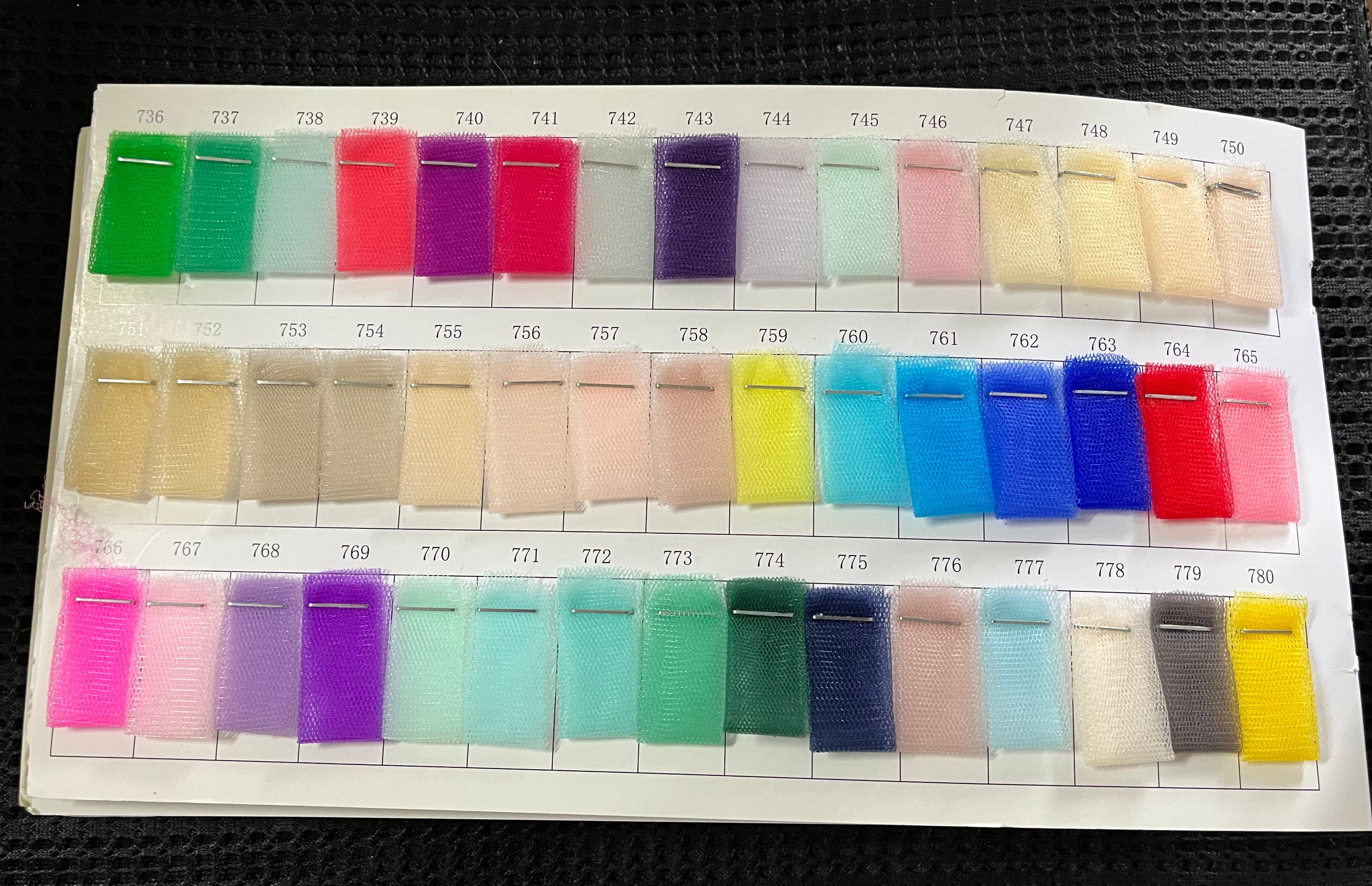 221 colors Soft Tulle Fabric - Purple Mesh for Wedding Décor & Clothing