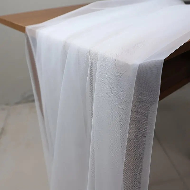 221 colors Soft Tulle Fabric - Purple Mesh for Wedding Décor & Clothing