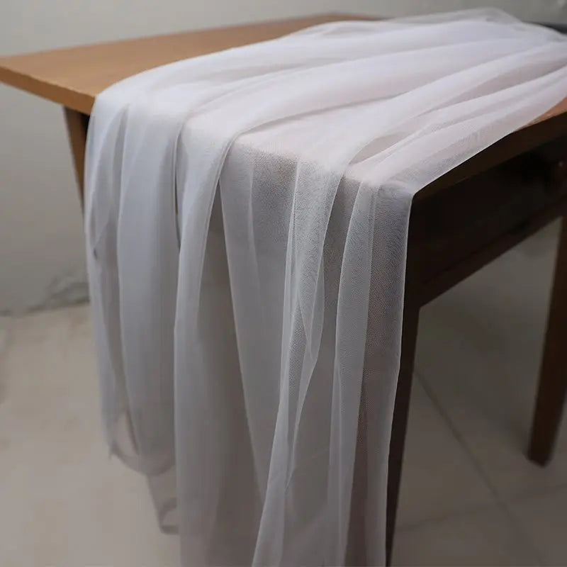 221 colors Soft Tulle Fabric - Purple Mesh for Wedding Décor & Clothing