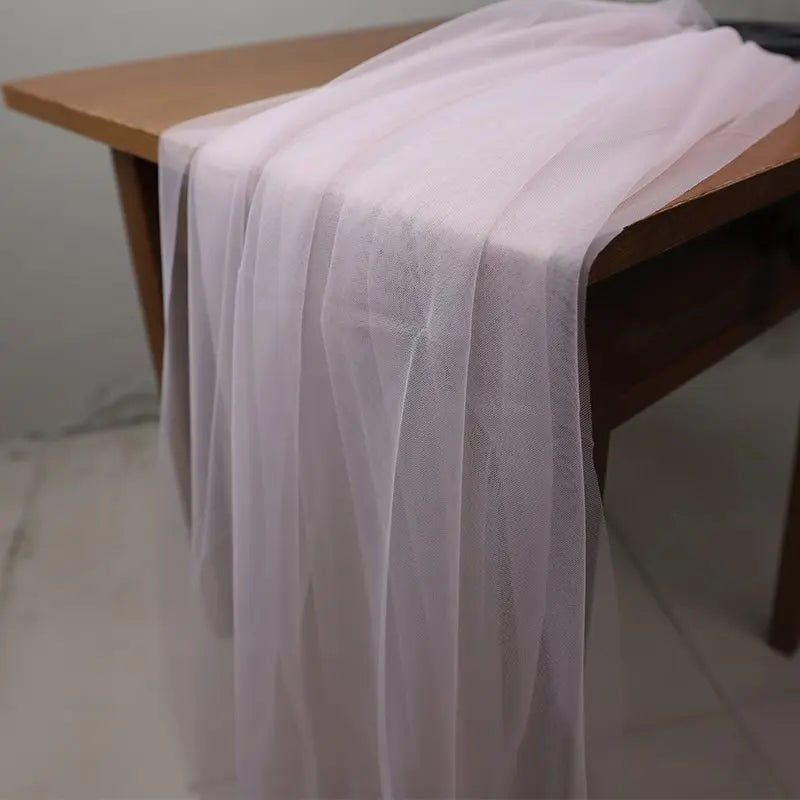 221 colors Soft Tulle Fabric - Purple Mesh for Wedding Décor & Clothing