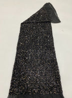 Stretch 3/5 mm Sequin Embroidered Stretch Mesh Fabric – Design 63615 — fabric photo 6