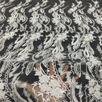 Sequin Embroidered Bridal Fabric – Design 74943 — fabric photo 2