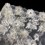 Water-Soluble Embroidered Lace Trim 14 cm — fabric photo 3