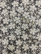 3/4 mm Sequin & Bubble-Bead Embroidered Bridal Fabric – Design 02143 — fabric photo 3