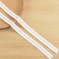 Geometric Corded Lace Trim 1.1 cm — fabric photo 5