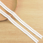 Geometric Corded Lace Trim 1.1 cm — fabric photo 5