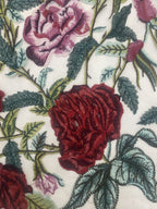 3D Multicolor Thread Embroidery Fabric — fabric photo 3
