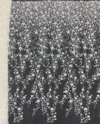 Gradient Foam Bead Silver Sequin Embroidery Fabric — fabric photo 6