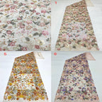 Colorful Laminated Sequin Embroidered Mesh Lace