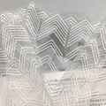 Geometric Corded Lace Trim - 18 cm and 22 cm — fabric photo 5