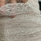 Raised-Texture Stretch Lace Trim 3 cm — fabric photo 3