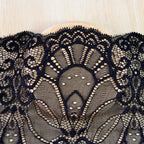 Single-Scallop Picot-Edge Stretch Nylon Lace Trim 18 cm — fabric photo 3