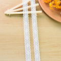 Single-Scallop Picot-Edge Stretch Nylon Lace Trim — fabric photo 5