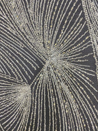 2/4 mm Sequin Embroidered Bridal Fabric – Design 22431 — fabric photo 5