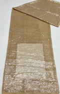Water-Soluble Embroidery with 7mm Sequins — fabric photo 6