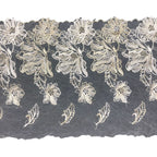 Water-Soluble Embroidered Lace Trim 14 cm — fabric photo 5
