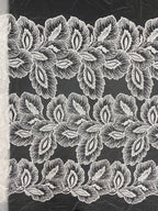 Milk-Silk Bead and Sequin Embroidered Bridal Fabric — fabric photo 6