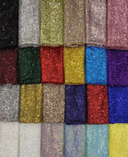 5 mm Sequin Embroidered Bridal Fabric – Design 20735 — fabric photo 4