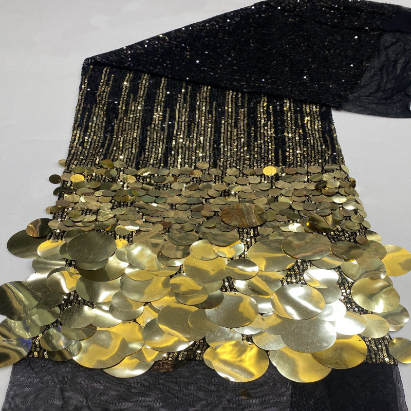 Stretch Mesh with 3–60mm Decorative Sequins — fabric photo 5