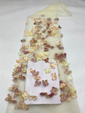 Appliqué Tulle Mesh Fabric — fabric photo 6