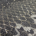 Laser Chiffon Beaded Sequin Bridal Fabric — fabric photo 5