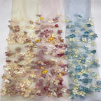 Appliqué Tulle Mesh Fabric