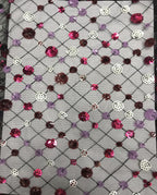 Embroidered Mesh with 3/5 mm Sequins — fabric photo 4