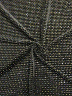 Foam Bead Crystal Sequin Fabric for Wedding Gowns — fabric photo 4
