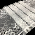 Circular Openwork Double-Edge Wide Nylon Lace Trim 22 cm — fabric photo 5