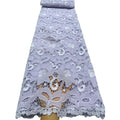 Allover Embroidered Guipure Lace Fabric — fabric photo 5