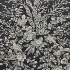 3D Sequin Embroidered Bridal Fabric – Design 75967 — fabric photo 2