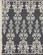Symmetrical Bugle and Foam Bead Sequin Fabric — fabric photo 6