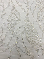 Beaded Sequin Embroidered Lace for Bridal Dresses — fabric photo 5