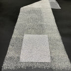 3 mm Sequin & Bubble-Bead Embroidered Bridal Fabric – Design 15519 — fabric photo 3